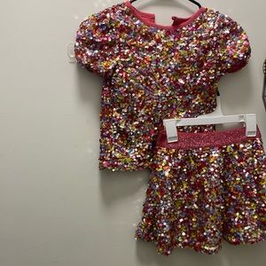 Cute Sequin Set